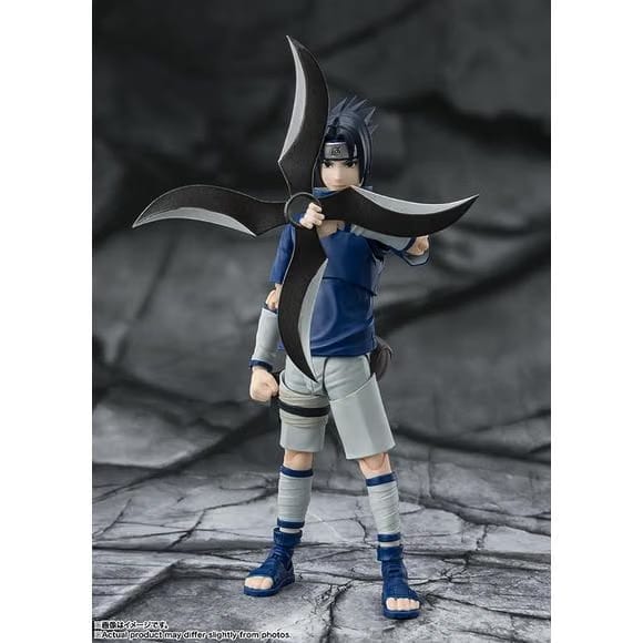 TAMASHII NATIONS Bandai Tamashii Nations Naruto S.H. Figuarts Sasuke Uchiha Ninja Prodigy of The Uchiha Clan Action Figure