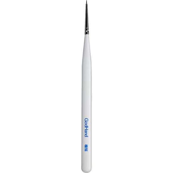 GodHand EBRSUP-GT Brushwork Softest Hobby Ultra Short Point Paint Brush w/ Cap