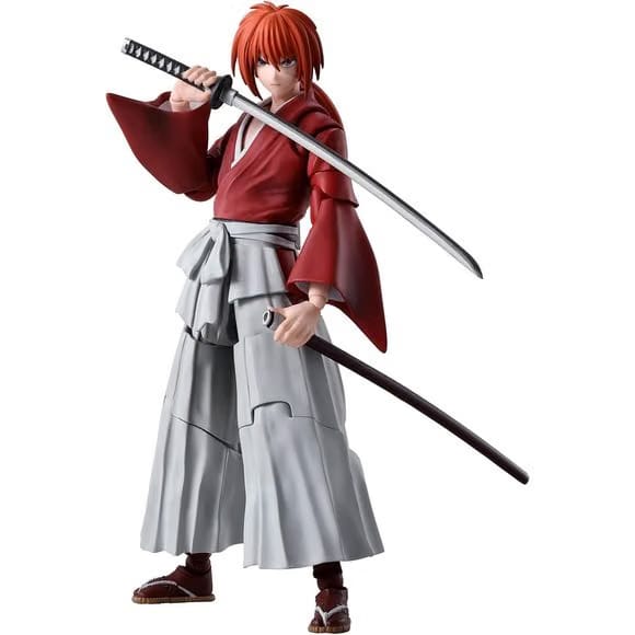 TAMASHII NATIONS Bandai Tamashii Nations Rurouni Kenshin S.H.Figuarts Kenshin Himura Action Figure
