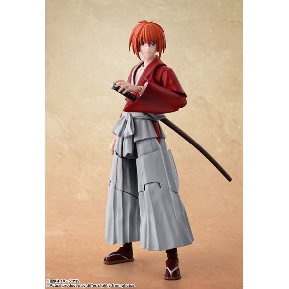 TAMASHII NATIONS Bandai Tamashii Nations Rurouni Kenshin S.H.Figuarts Kenshin Himura Action Figure