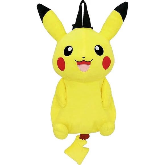 Maruyoshi Pokemon Pikachu 15-inch Stuffed Bag Backpack