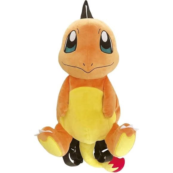 Maruyoshi Pokemon Charmander 17-inch Stuffed Bag Backpack