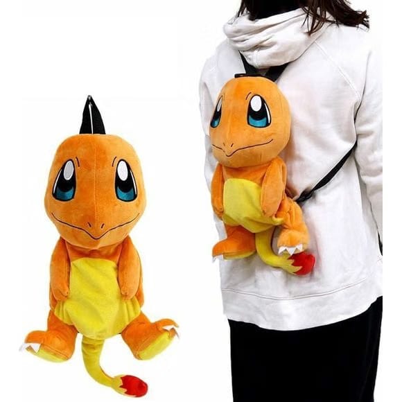 Maruyoshi Pokemon Charmander 17-inch Stuffed Bag Backpack