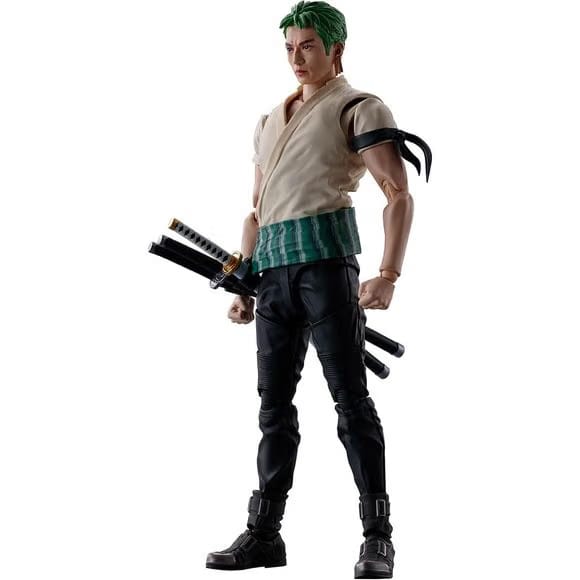TAMASHII NATIONS Bandai Tamashii Nations Netflix One Piece S.H.Figuarts Roronoa Zoro Action Figure