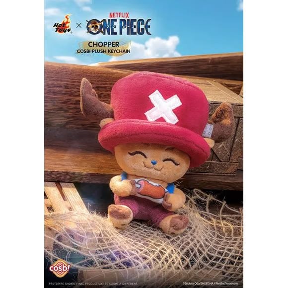 Hot Toys Cosbi Netflix One Piece Chopper Plush Keychain Figure Blind Box