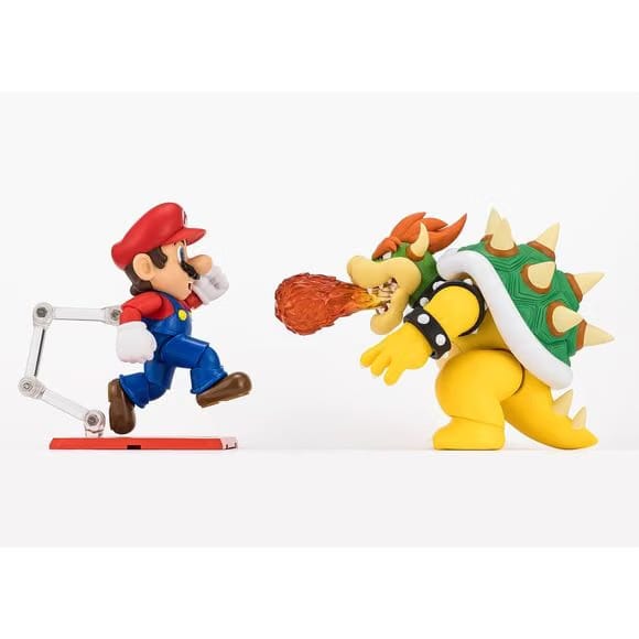 TAMASHII NATIONS Bandai Tamashii Nations S.H.Figuarts Super Mario Bowser Action Figure