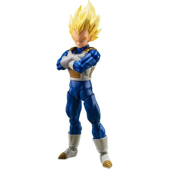 TAMASHII NATIONS Bandai Tamashii Dragon Ball Z S.H.Figuarts Super Saiyan Vegeta Dangerous Pride Action Figure