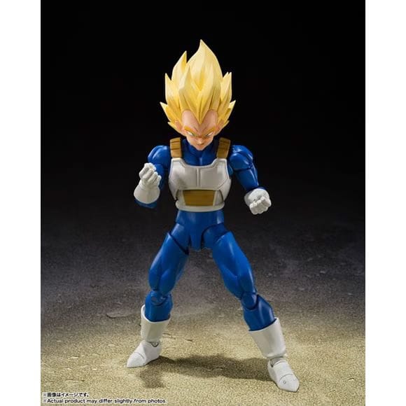 TAMASHII NATIONS Bandai Tamashii Dragon Ball Z S.H.Figuarts Super Saiyan Vegeta Dangerous Pride Action Figure
