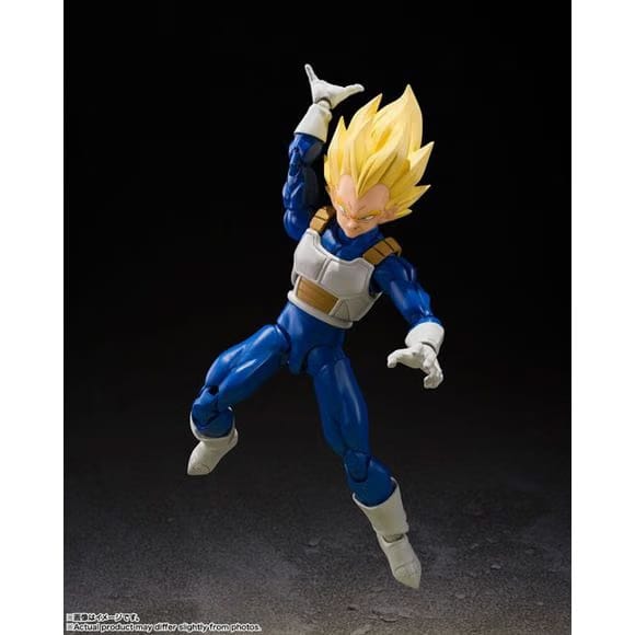 TAMASHII NATIONS Bandai Tamashii Dragon Ball Z S.H.Figuarts Super Saiyan Vegeta Dangerous Pride Action Figure