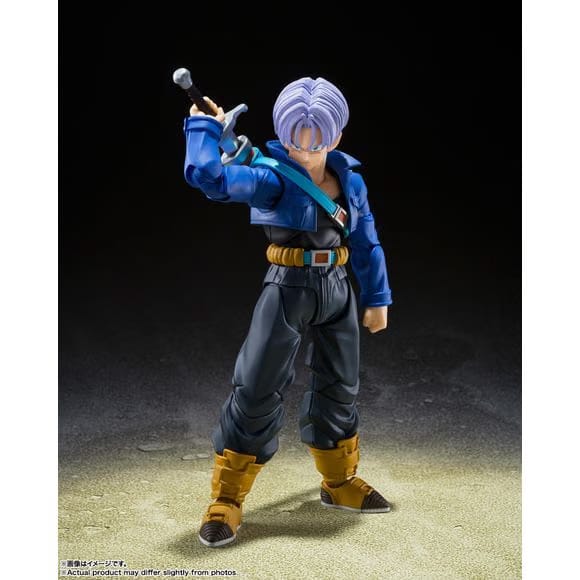 TAMASHII NATIONS Bandai Tamashii Dragon Ball Z S.H.Figuarts Super Saiyan Trunks The Boy from the Future Action Figure