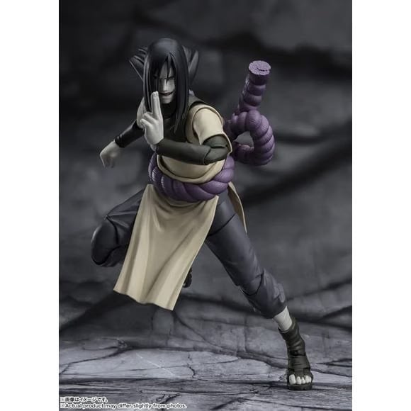 TAMASHII NATIONS Bandai Naruto Shippuden S.H.Figuarts Orochimaru Seeker of Immortality Action Figure