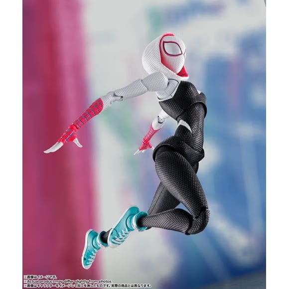 TAMASHII NATIONS Bandai Spider-Man Across the Spider-Verse S.H.Figuarts Spider-Gwen Action Figure
