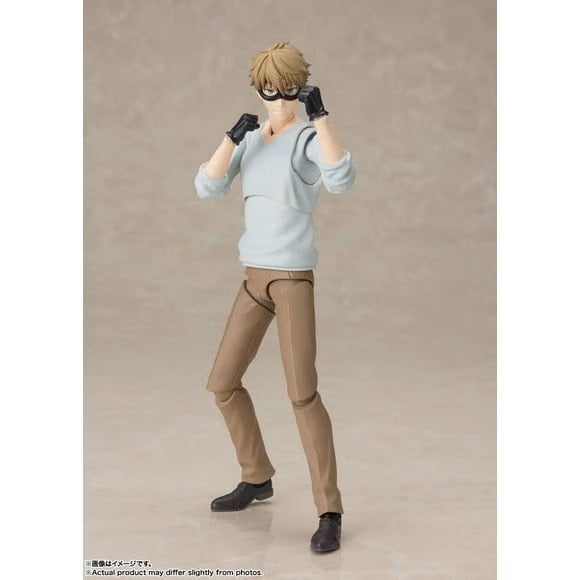 TAMASHII NATIONS Bandai Spy x Family S.H. Figuarts Loid Forger Father of the Forger Family Action Figure