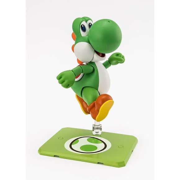 TAMASHII NATIONS Bandai Tamashii Nations S.H.Figuarts Super Mario Yoshi Action Figure