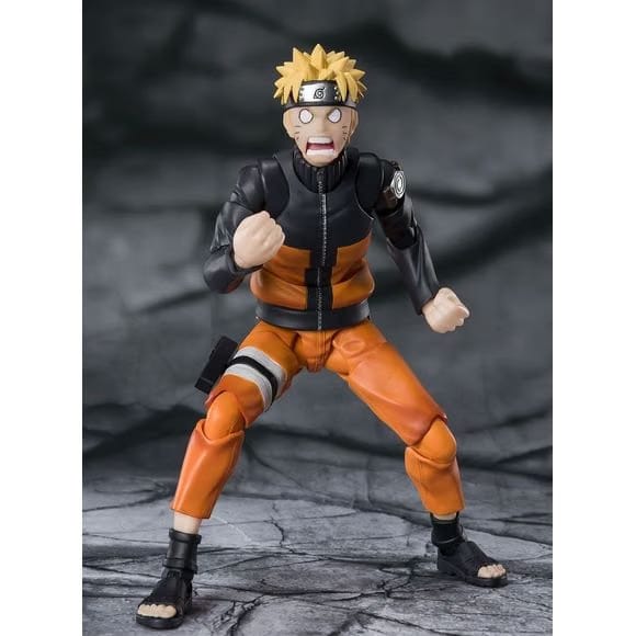 Bandai Spirits Bandai S.H. Figuarts Naruto Uzumaki (The Jinchuuriki Entrusted with Hope) Action Figure
