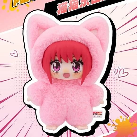 EAKI Sakamoto Days Cat Paradise Party Series Stuffed Plush Keychain Blind Box