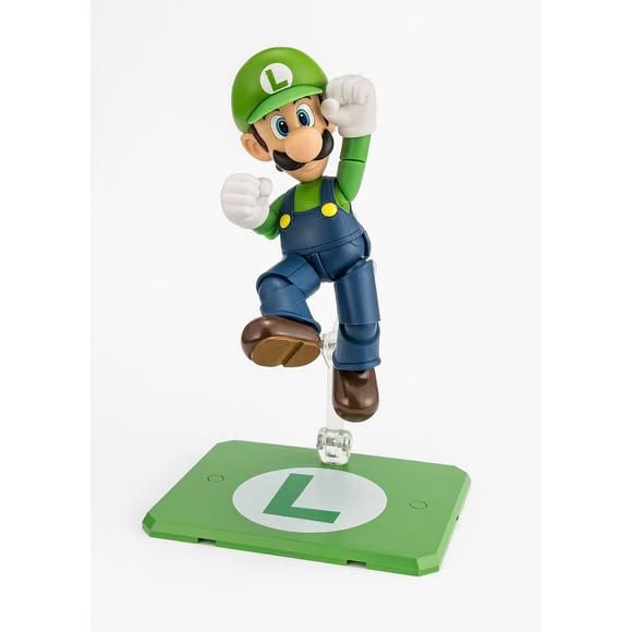 TAMASHII NATIONS Bandai Tamashii Nations S.H.Figuarts Super Mario Luigi Action Figure