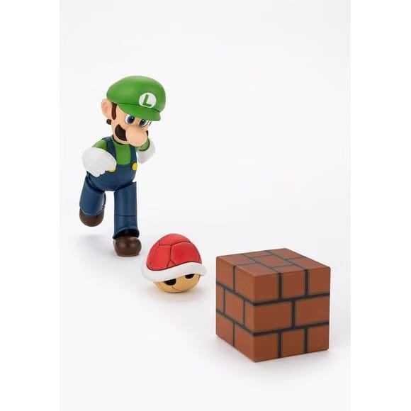 TAMASHII NATIONS Bandai Tamashii Nations S.H.Figuarts Super Mario Luigi Action Figure