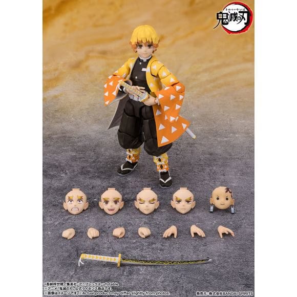 Bandai Demon Slayer S.H.Figuarts Zenitsu Agatsuma Action Figure