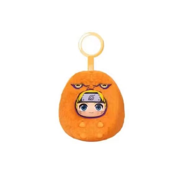 EAKI Naruto Cute Beast Party Puffy Party Series Plush Keychain Blind Box