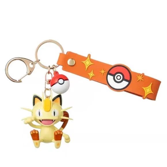 Funism Pokemon Meowth Vinyl Keychain