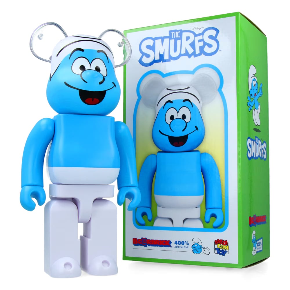 MEDICOM TOY 400% Bearbrick Smurf