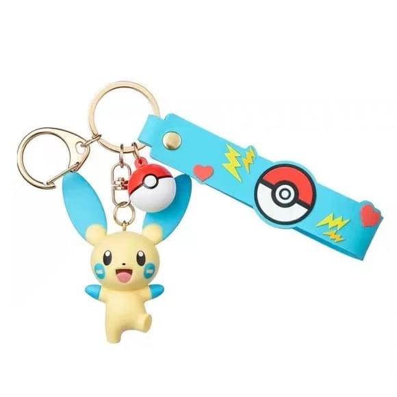Funism Pokemon Minun Vinyl Keychain