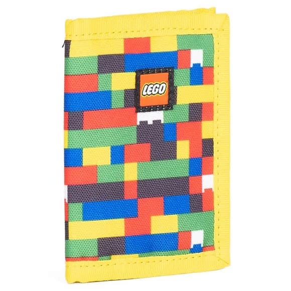 Carry Gear Solutions LEGO AC0565-900 Tri-Fold Wallet - Brick Wall