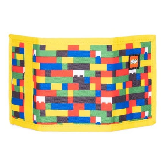 Carry Gear Solutions LEGO AC0565-900 Tri-Fold Wallet - Brick Wall