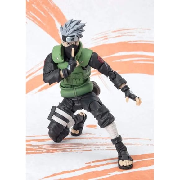 TAMASHII NATIONS Bandai Naruto NARUTOP99 Exclusive S.H.Figuarts Kakashi Hatake Action Figure