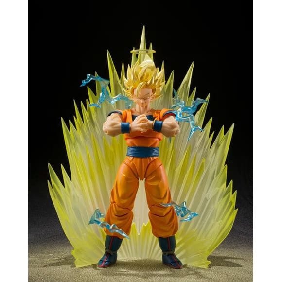 TAMASHII NATIONS Bandai Tamashii Nations Dragon Ball Z S.H.Figuarts Super Saiyan 2 Son Goku Exclusive Action Figure