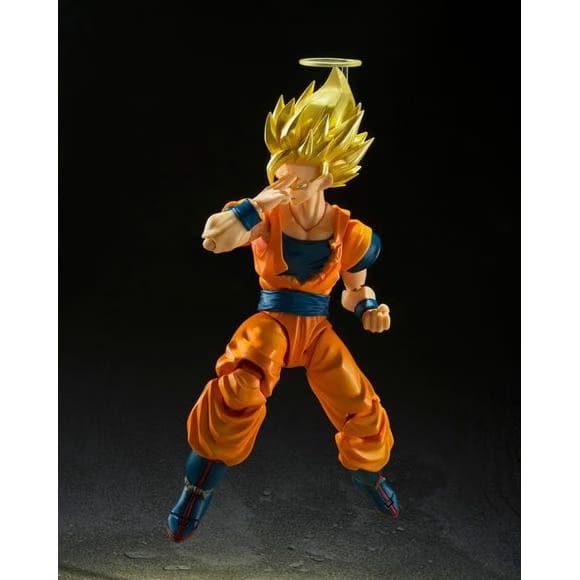 TAMASHII NATIONS Bandai Tamashii Nations Dragon Ball Z S.H.Figuarts Super Saiyan 2 Son Goku Exclusive Action Figure