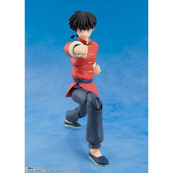 TAMASHII NATIONS Bandai Tamashii Nations Ranma 1/2 S.H.Figuarts Ranma Saotome Action Figure