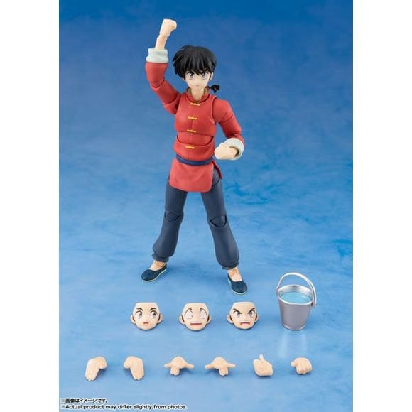 TAMASHII NATIONS Bandai Tamashii Nations Ranma 1/2 S.H.Figuarts Ranma Saotome Action Figure