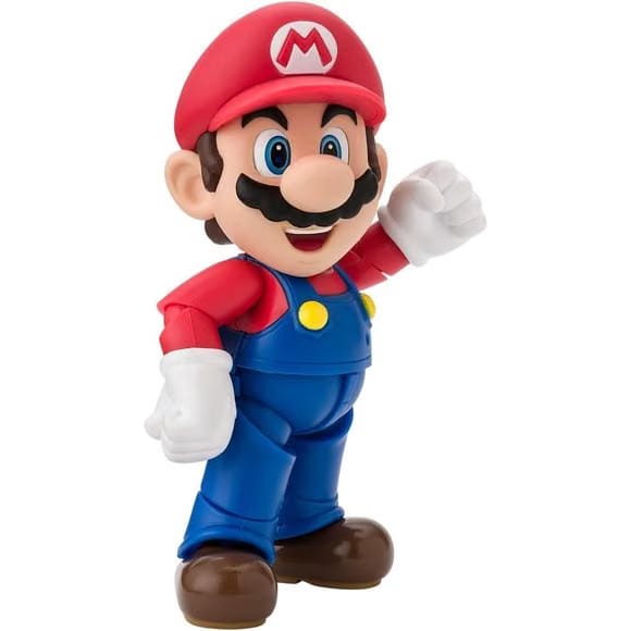 TAMASHII NATIONS Bandai Tamashii Nations S.H.Figuarts Super Mario Mario Action Figure