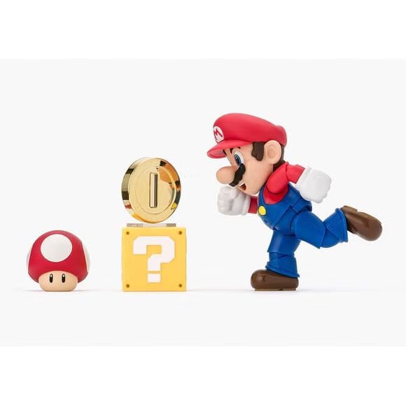 TAMASHII NATIONS Bandai Tamashii Nations S.H.Figuarts Super Mario Mario Action Figure