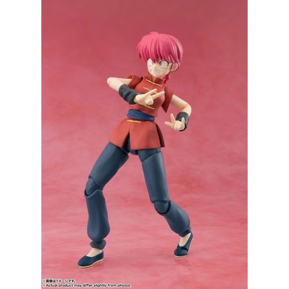 TAMASHII NATIONS Bandai Tamashii Nations Ranma 1/2 S.H.Figuarts Ranma (Female) Action Figure