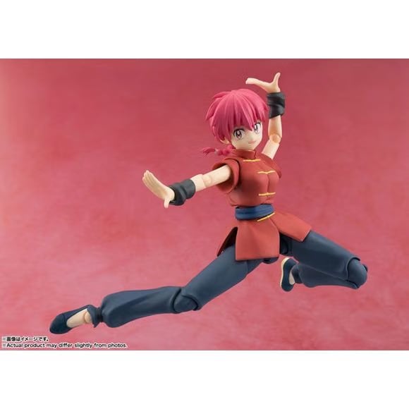 TAMASHII NATIONS Bandai Tamashii Nations Ranma 1/2 S.H.Figuarts Ranma (Female) Action Figure