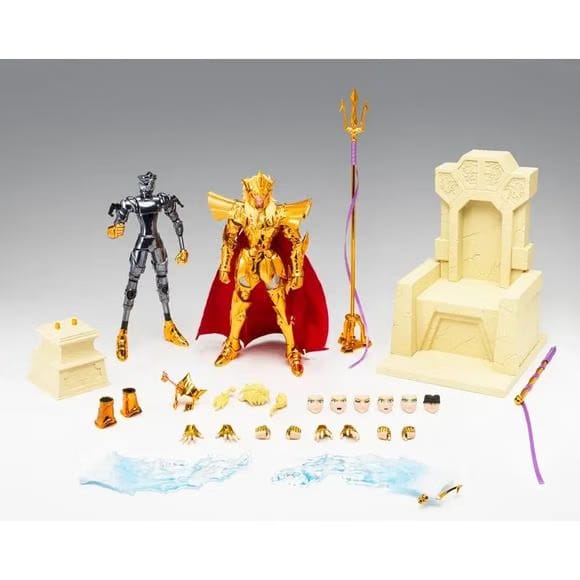 TAMASHII NATIONS Bandai Tamashii Nations Saint Seiya Saint Cloth Myth Ex Sea Emperor Poseidon Action Figure