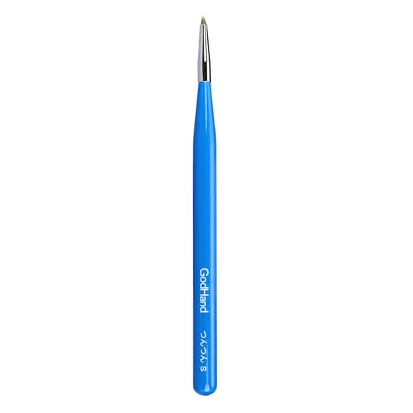 GodHand EBRSP-TTS Brushwork PRO Hobby Chipping Paint Brush Short w/ Cap