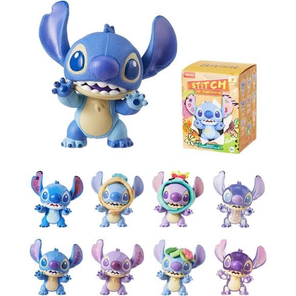 MINISO Disney Lilo & Stitch Blind Box Cool Transformation Series Action Figures Collectible Box Vinyl Model Surprise Box
