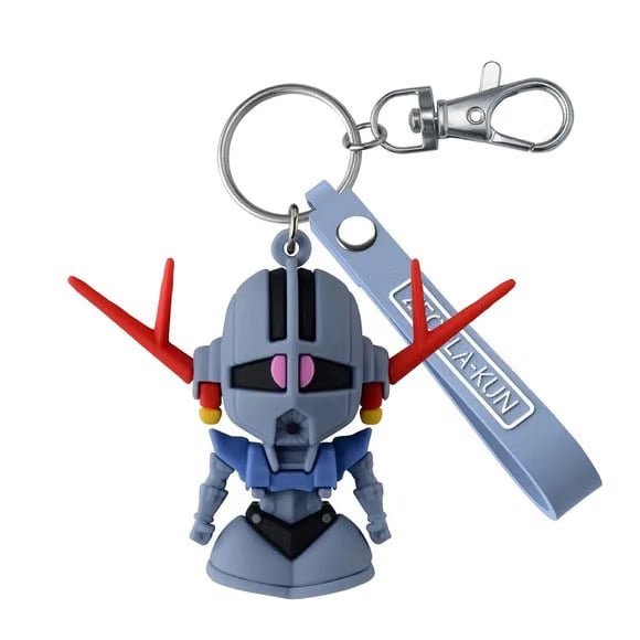 BANDAI SPIRITS Bandai Gundam Zeong Zeopla-kun 3D Rubber Mascot Keychain