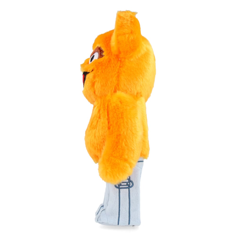 MEDICOM TOY 400% Bearbrick Oscar the Grouch - Costume Version (Orange) - Sesame Street