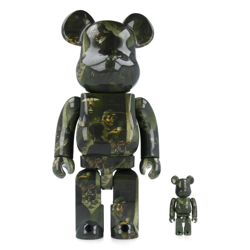 MEDICOM TOY 400% + 100% Bearbrick Van Gogh - The Potato Eaters