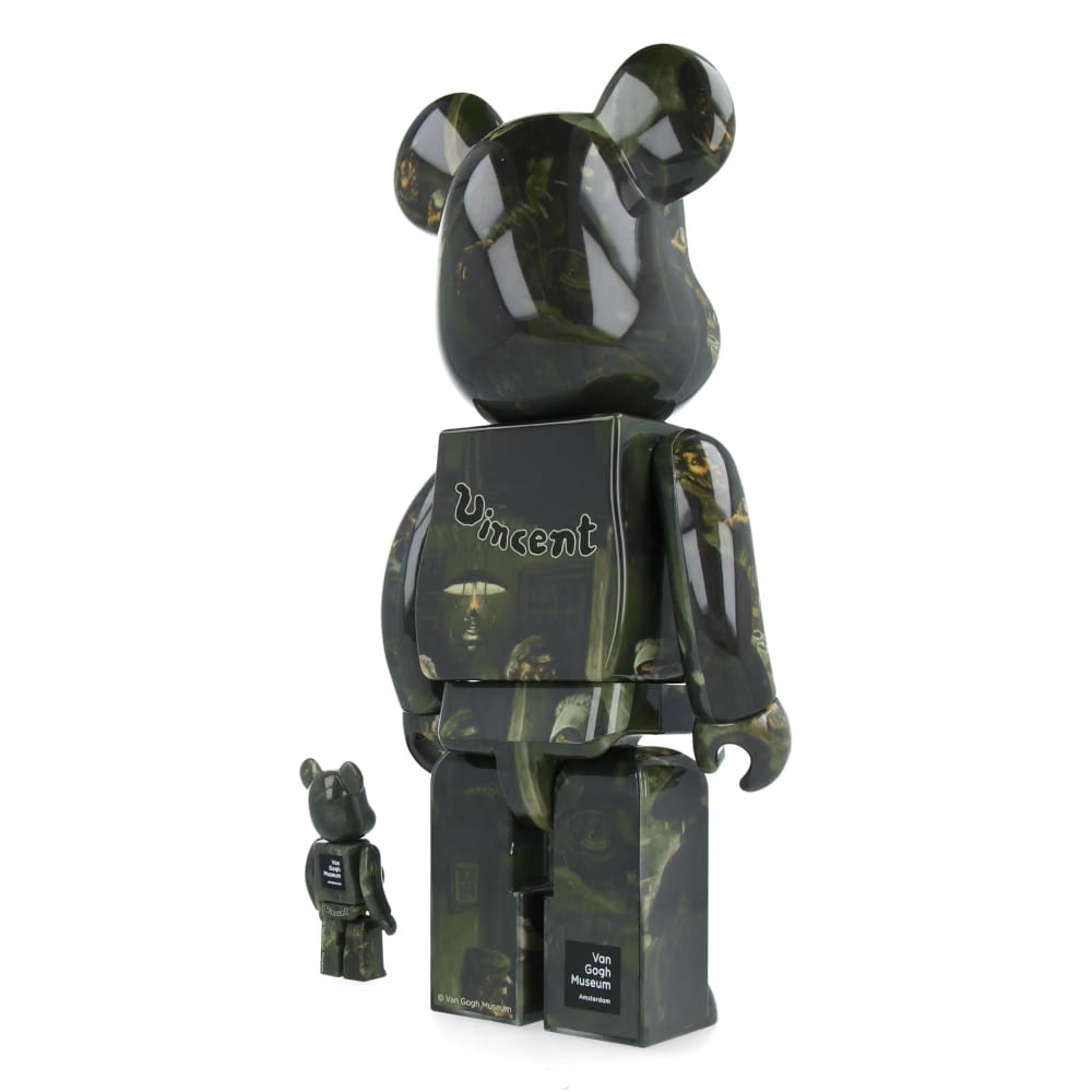 MEDICOM TOY 400% + 100% Bearbrick Van Gogh - The Potato Eaters
