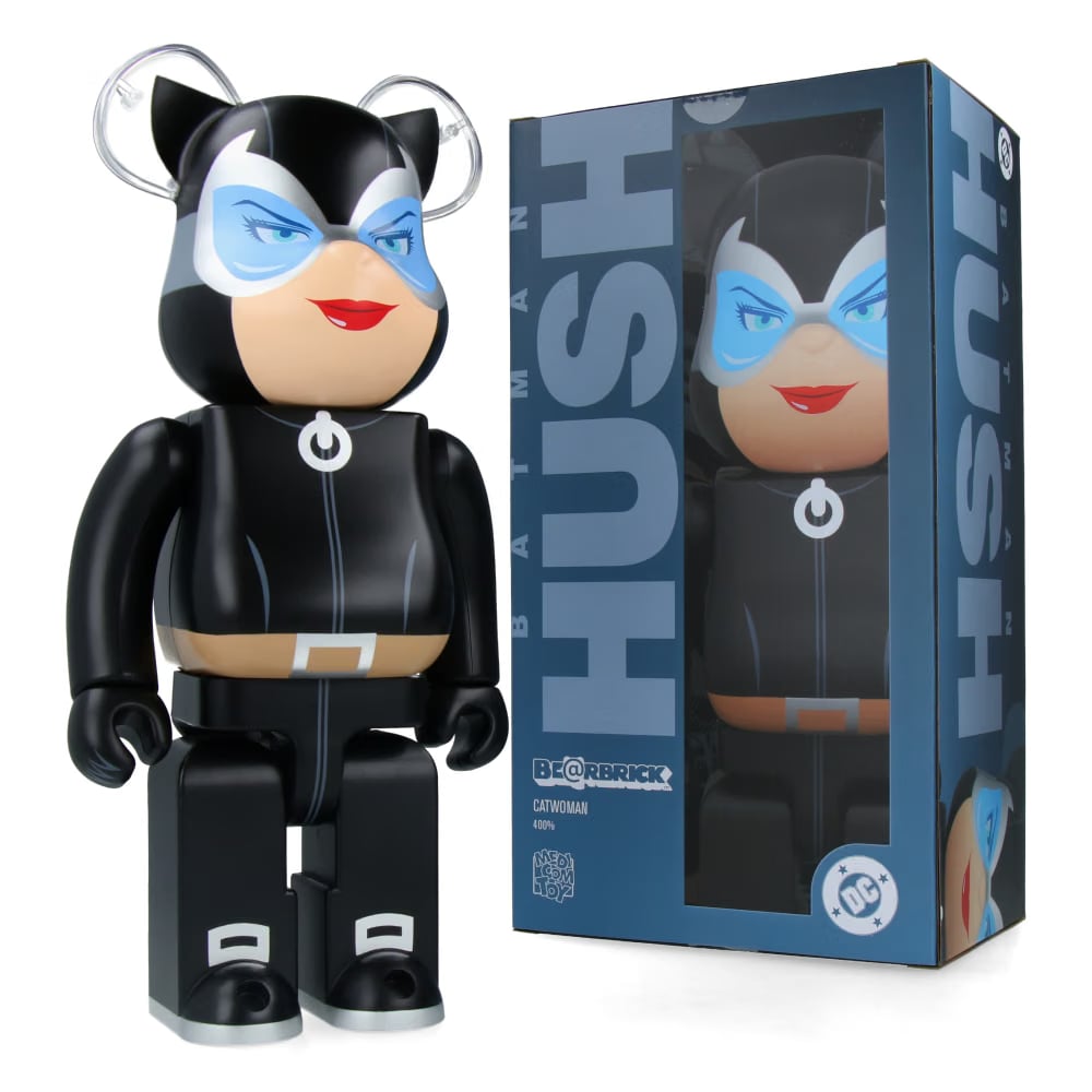 MEDICOM TOY 400% Bearbrick Catwoman (Batman : Hush Ver.)