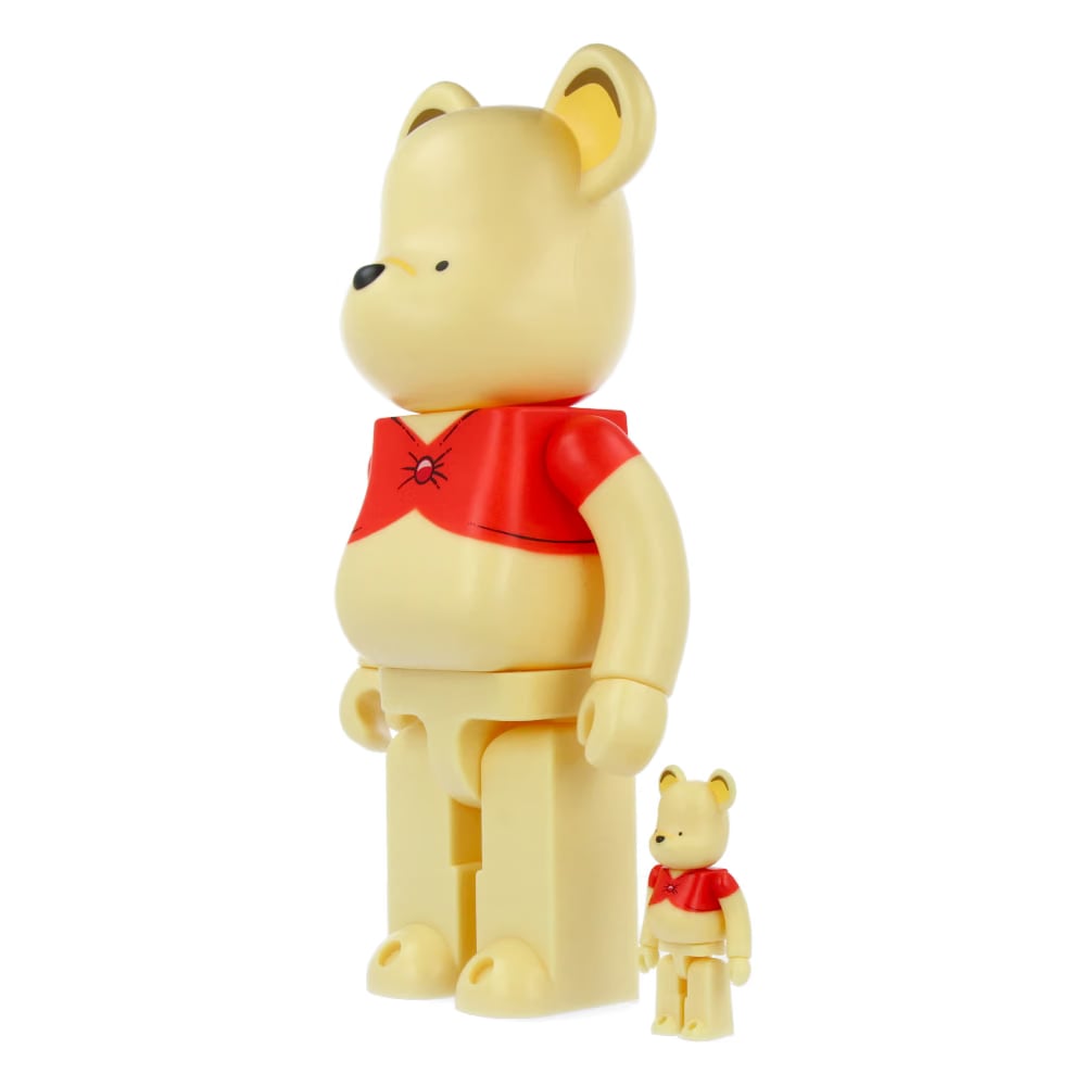MEDICOM TOY 400% + 100% Bearbrick Winnie the Pooh - Classic Pooh Ver.