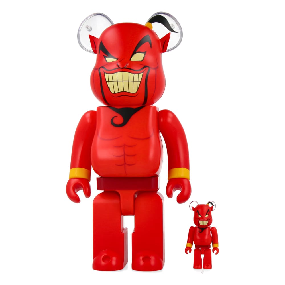 MEDICOM TOY 400% + 100% Bearbrick Jafar (Aladdin)