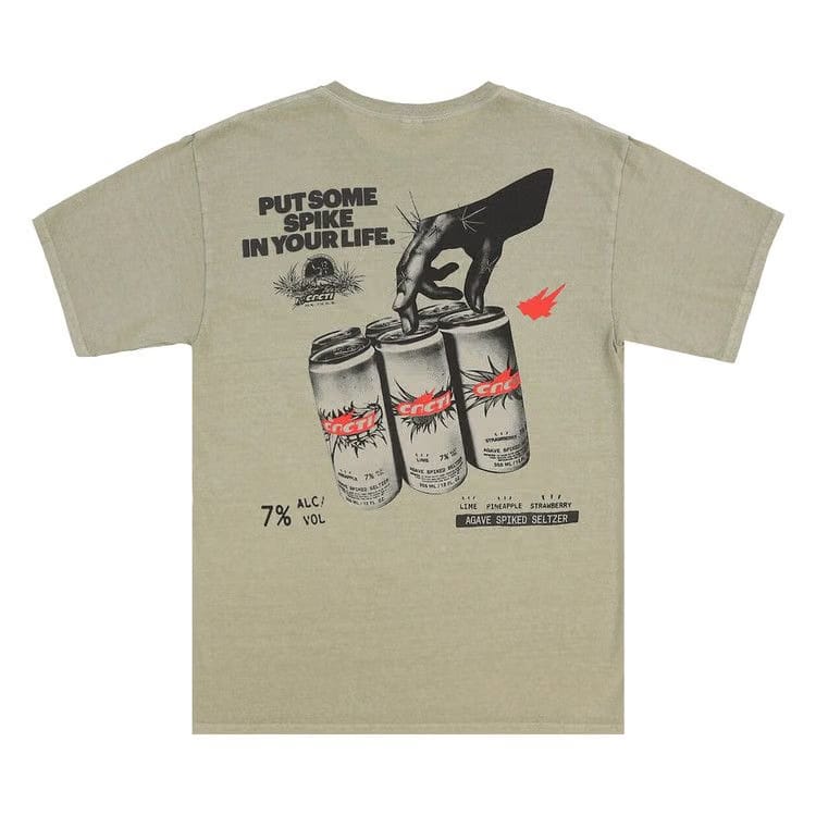 Cactus Jack by Travis Scott Spike T-Shirt Dark Cream