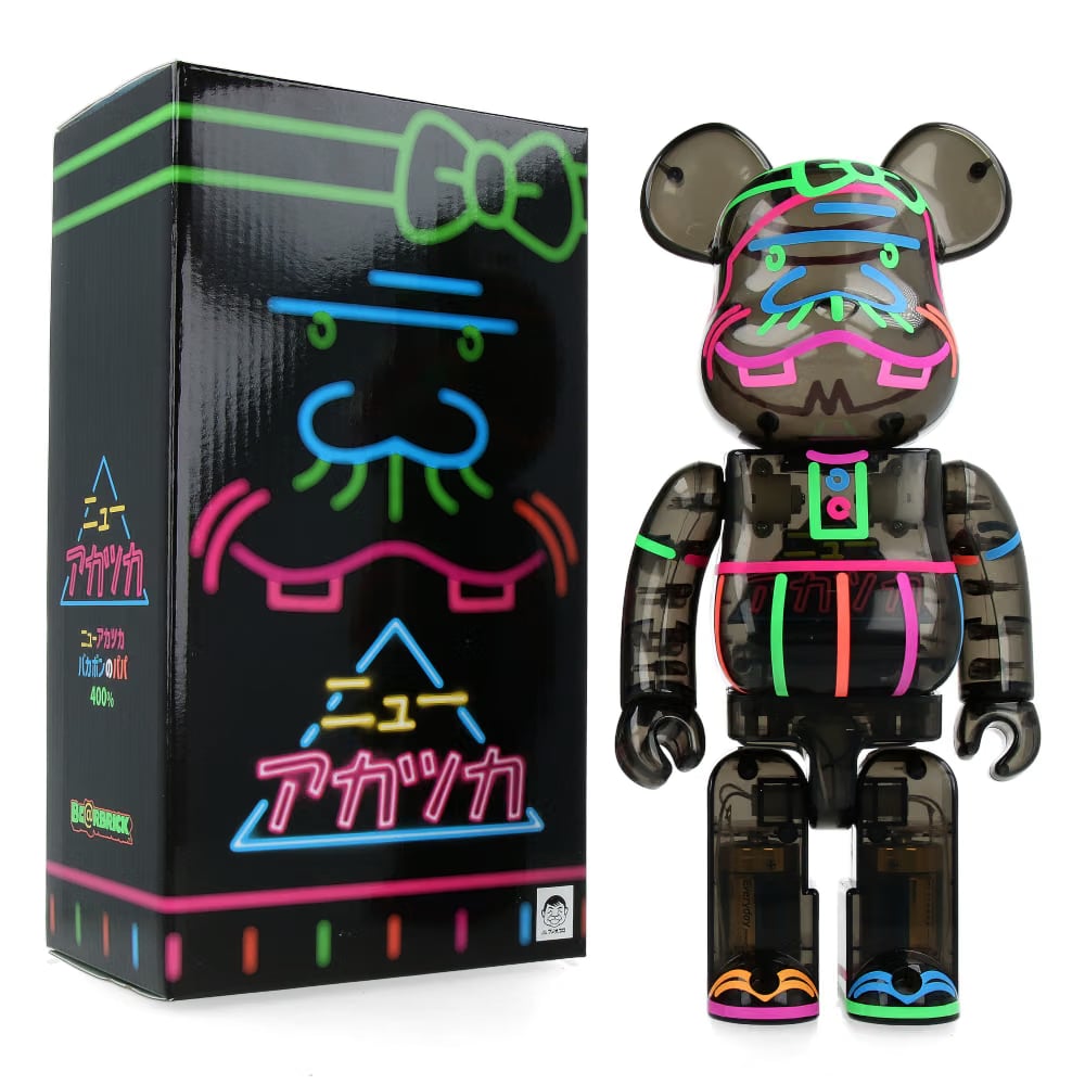 MEDICOM TOY 400% Bearbrick New Akatsuka Bakabon Papa